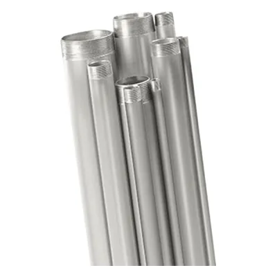 Tubo conduit de 2 1/2” rígido de aluminio de 3.05 metros con cople.