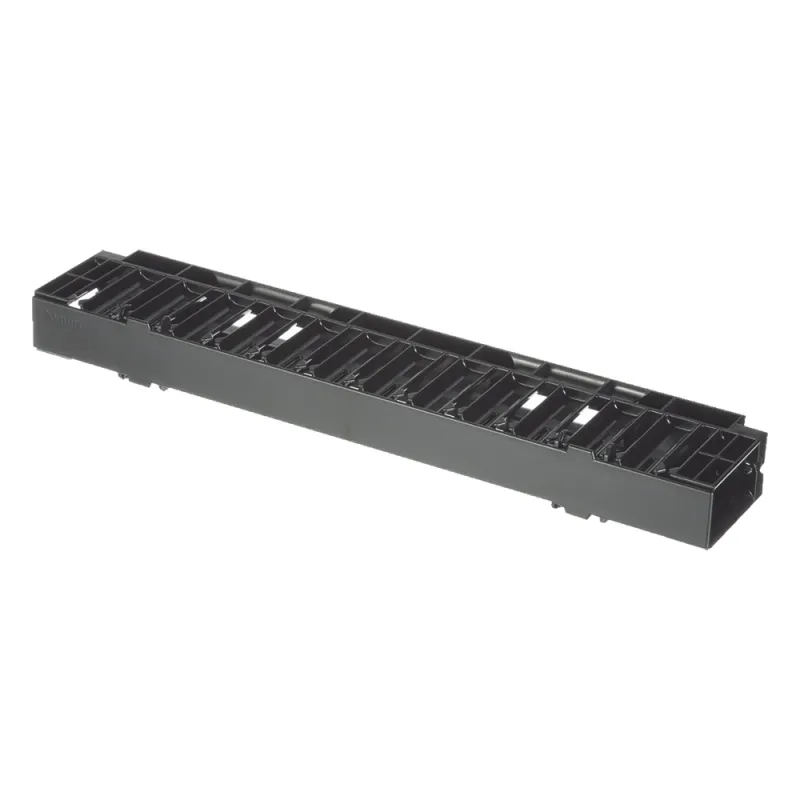 Organizador de Cables Horizontal NetManager, Sencillo (Solo Frontal), Para Rack de 19in, 1UR