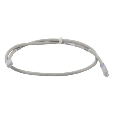 Cable de Parcheo TX6, UTP Cat6, 24 AWG, CM, Color Gris, 0.91 Metros (3 Pies)