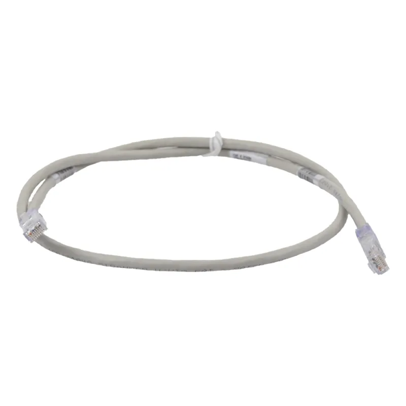 Cable de Parcheo TX6, UTP Cat6, 24 AWG, CM, Color Gris, 0.91 Metros (3 Pies)