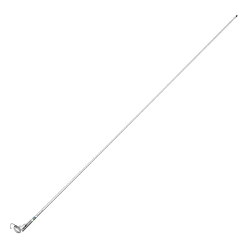 Antena Marina AM/FM SHAKESPEARE 5120 / Fibra de Vidrio / Conector Motorola / Cable RG-62 4.5 m (15 ft) / 93 ohmios / 2.4 m (7.9 ft) / Banda AM-FM
