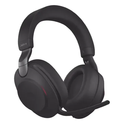 Jabra Evolve2 85, Auricular stereo versión UC con cancelación de ruido activa, dongle USB-A indicador de ocupado (Busylight)(28599-989-999)
