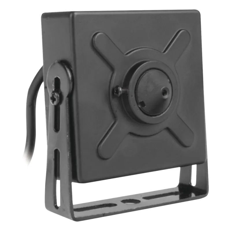 Cámara Pinhole TurboHD 1080p (2 Megapixel) / AHD / Analogico / Lente 3.7 mm / WDR 100 dB Ideal Contra Luz / Dia y Noche / Ultra Baja Iluminación