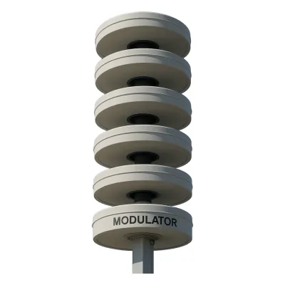 Altavoz omnidireccional de alta potencia, Modulator, 1600W, 118 dBc