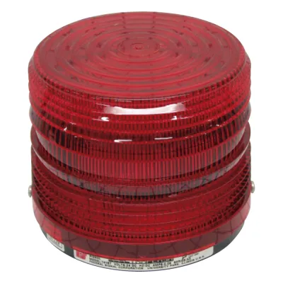 Luz estroboscópica Electraflash®, UL y cUL, 24 VCD, color Rojo
