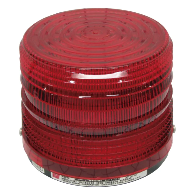 Luz estroboscópica Electraflash®, UL y cUL, 24 VCD, color Rojo