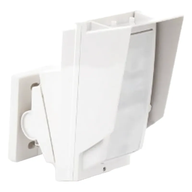 Detector de Movimiento PIR / 100% Exterior / Cableado / 24 m (78.7 ft) de Alcance / IP65 / Giro 180° / Instalación a 3 m / Compatible con Cualquier Panel