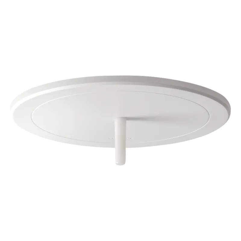Hub inalámbrico Vive para hasta 700 dispositivos Lutron, tecnología Clear Connect, Wi-Fi y Ethernet integrados, montaje empotrado en plafón con fuente de poder incluida