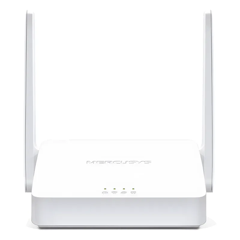 Router Inalámbrico N / 2.4 GHz de 300 Mbps / 1 Puerto WAN 10/100 Mbps / 2 Puertos LAN 10/100 Mbps / 2 antenas de 5 dBi / Compatible con IPV6 e IPTV