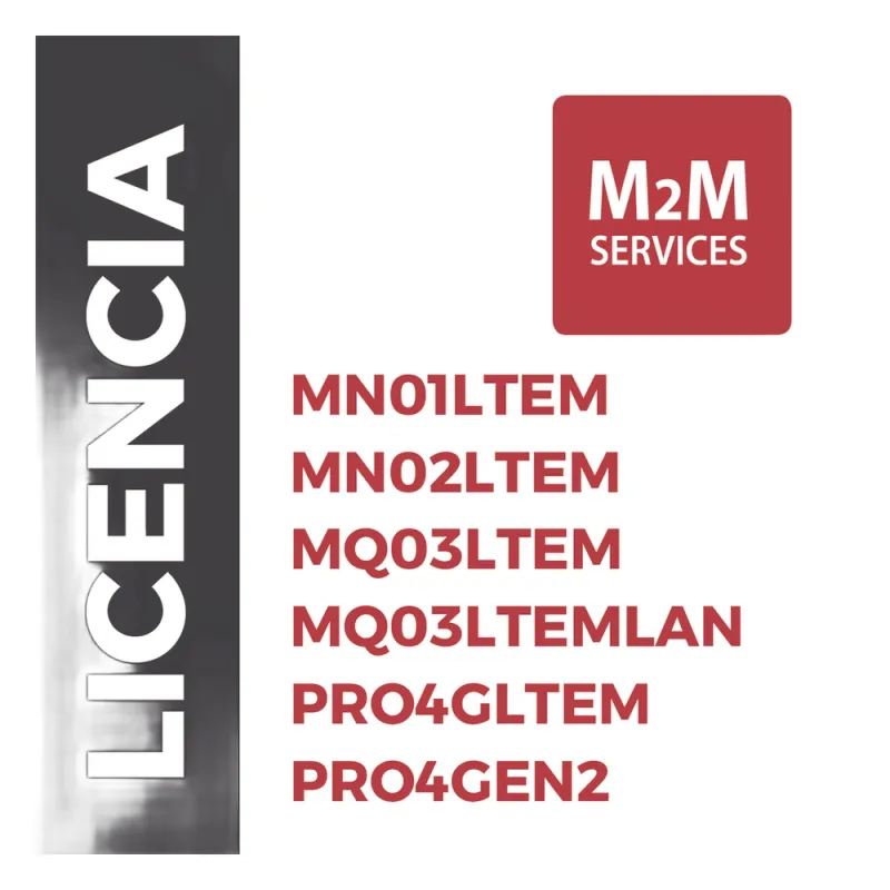 Servicio de datos 4GLTE/5G por un Año para MN02LTEM / MN01LTEM / PRO4GLTEM / PRO4GEN2 / MQ03LTEM
