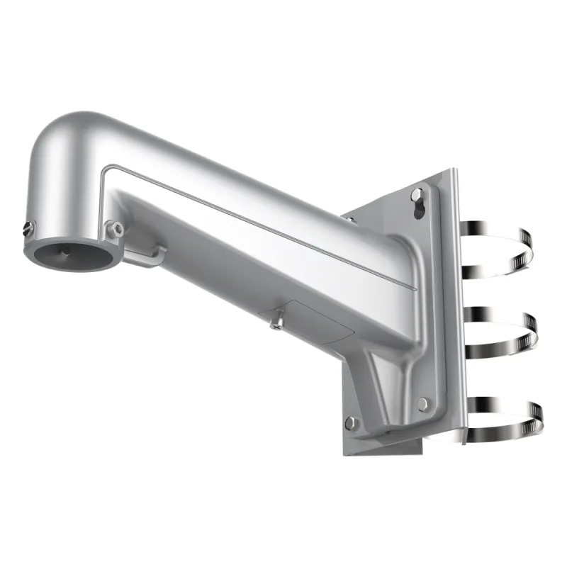 Montaje de Poste para PTZ HIKVISION / Color Plata