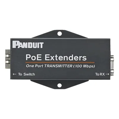 Transmisor PoE/PoE+ Para Uso con Receptor POEXRX1, Hasta 610 Metros (2000 ft) con Cable Cat5e o Cat6, 10/100Mbps
