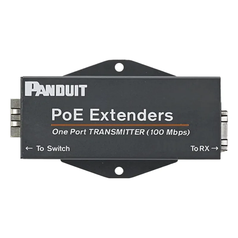 Transmisor PoE/PoE+ Para Uso con Receptor POEXRX1, Hasta 610 Metros (2000 ft) con Cable Cat5e o Cat6, 10/100Mbps