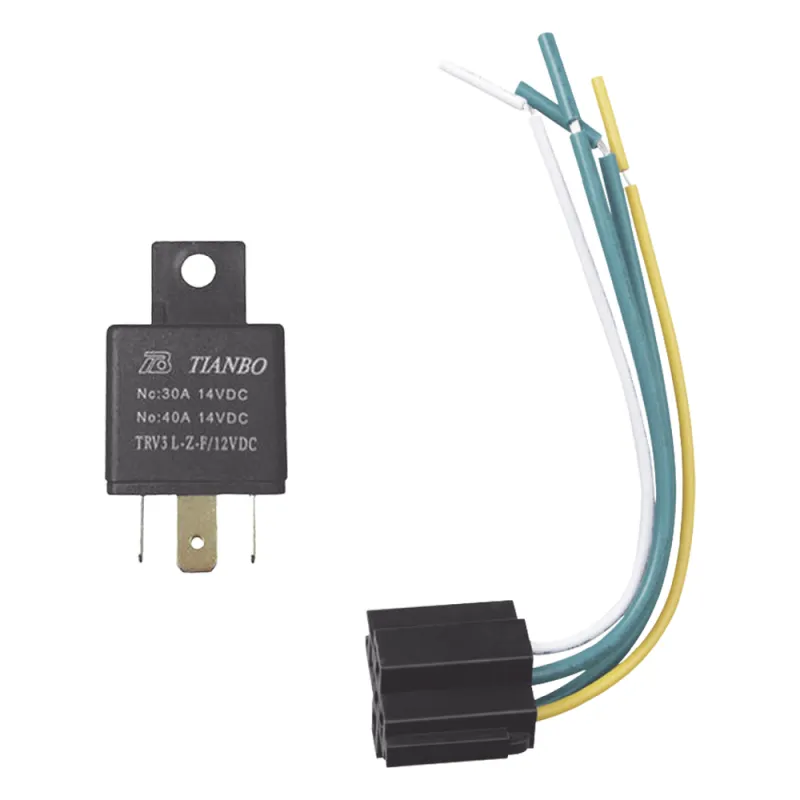 Relevador de 5 pines automotriz de 12 volts