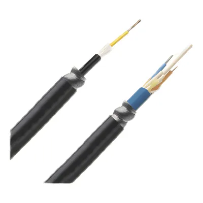 Cable de Fibra Óptica de 6 Hilos, Multimodo OM4 50/125 Optimizada, Interior/Exterior, Armada, Loose Tube 250um, OFCR (Riser), Precio Por Metro