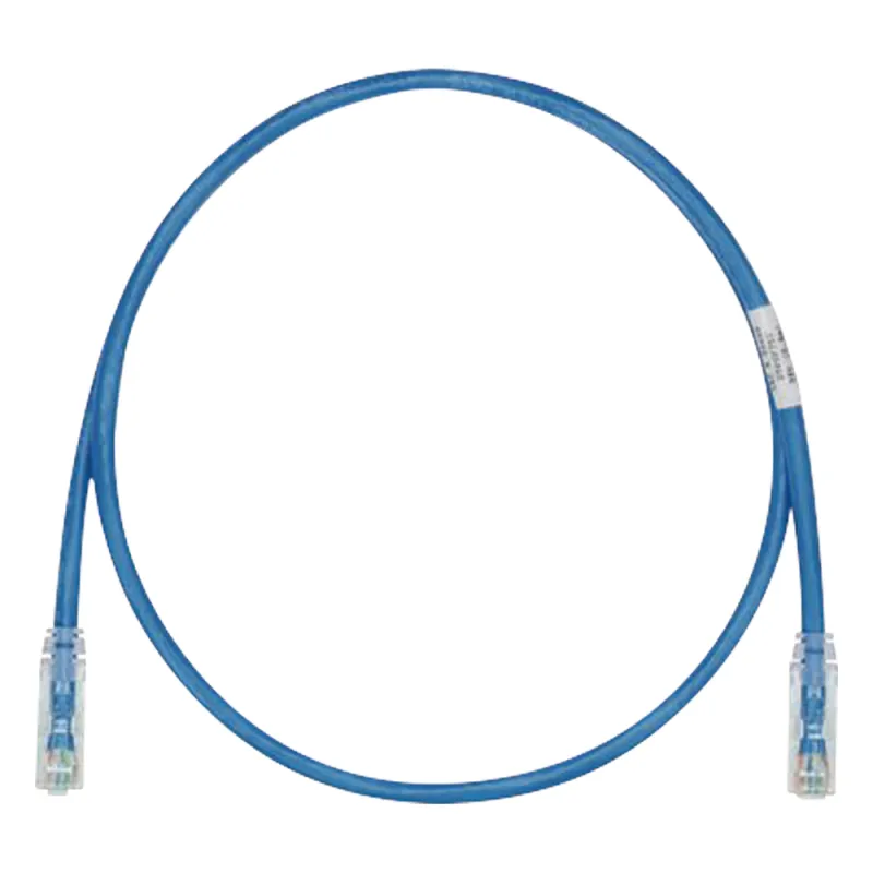 Cable de Parcheo TX6, UTP Cat6, 24 AWG, CM, Color Azul, 4.57 Metros (15 Pies)