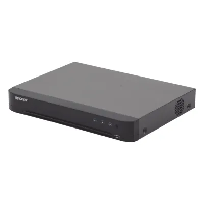 DVR 4 Canales TurboHD + 2 Canales IP / 5 Megapixel Lite- 3K Lite / Acusense (Evista falsas alarmas) / Audio por Coaxitron / Bahía de Disco Duro / Salida de Video en Full HD