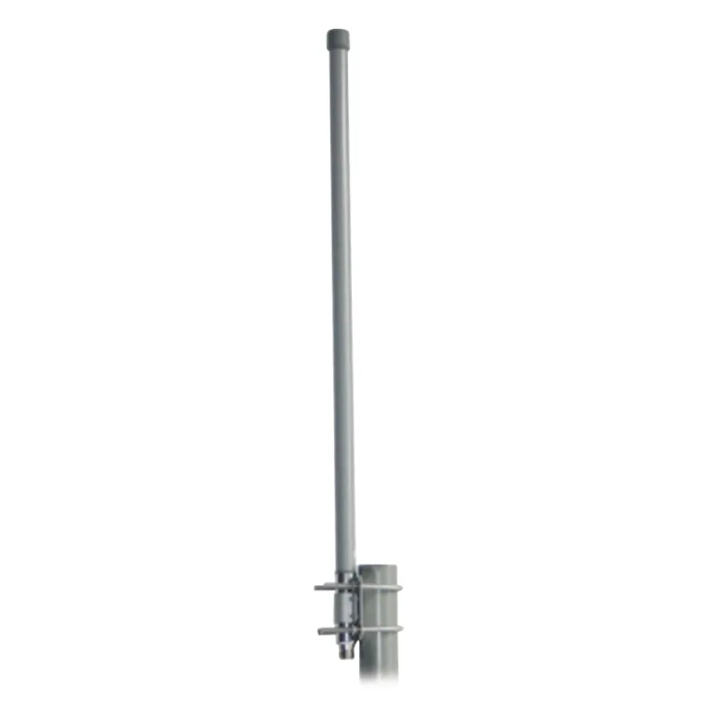 Antena omnidireccional de 2.4 GHz, Cobertura a 360º, Cobertura amplia y flexible , Ganancia 15 dBi, dimensiones 3.8 x 1.5 mts , conector N-Hembra, con montaje incluido