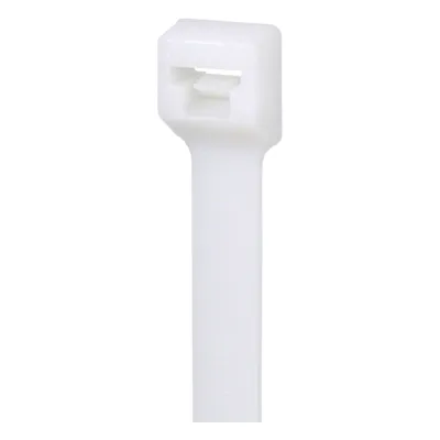 Cincho de Bloqueo de Nylon 6.6, Color Natural, 142 mm largo x 2.5mm ancho, sección transversal en miniatura, 1000 piezas