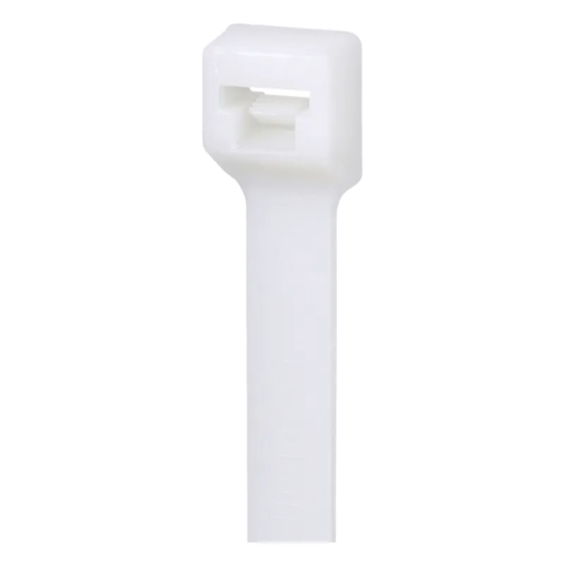 Cincho de Bloqueo de Nylon 6.6, Color Natural, 142 mm largo x 2.5mm ancho, sección transversal en miniatura, 1000 piezas