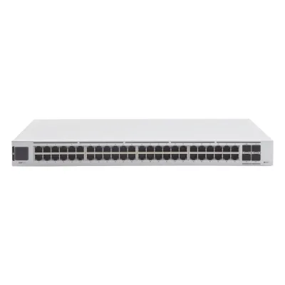 UniFi Switch USW-Pro-48, Capa 3 de 48 puertos Gigabit RJ-45 + 4 puertos 1/10G SFP+, pantalla informativa