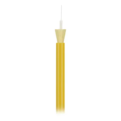Cable de Fibra Óptica de 1 Hilo (G.657.A1), Monomodo OS2 9/125, Interior, Tight Buffer 900um, No Conductiva (Dieléctrica), Riser, Precio Por Metro
