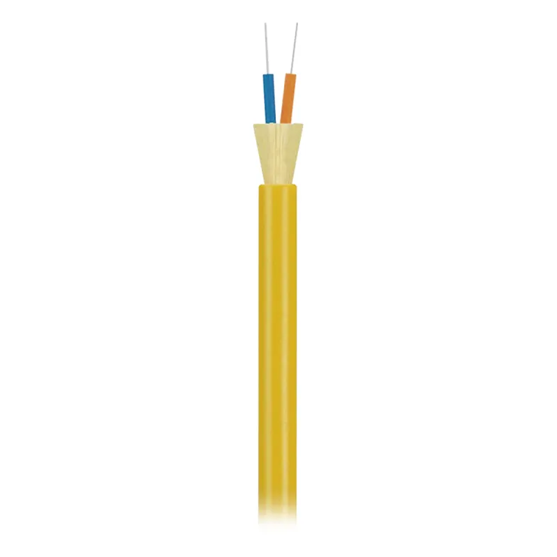 Cable de Fibra Óptica de 2 Hilos (G.657.A1), Monomodo OS2 9/125, Interior, Tight Buffer 900um, No Conductiva (Dieléctrica), Riser, Precio Por Metro