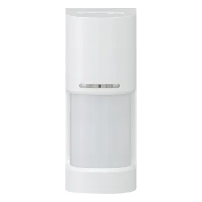 Detector de Movimiento / 180° de Detección / Inalambrico (Alimentación)/ 100% Exterior / Compatible con cualquier panel de alarma