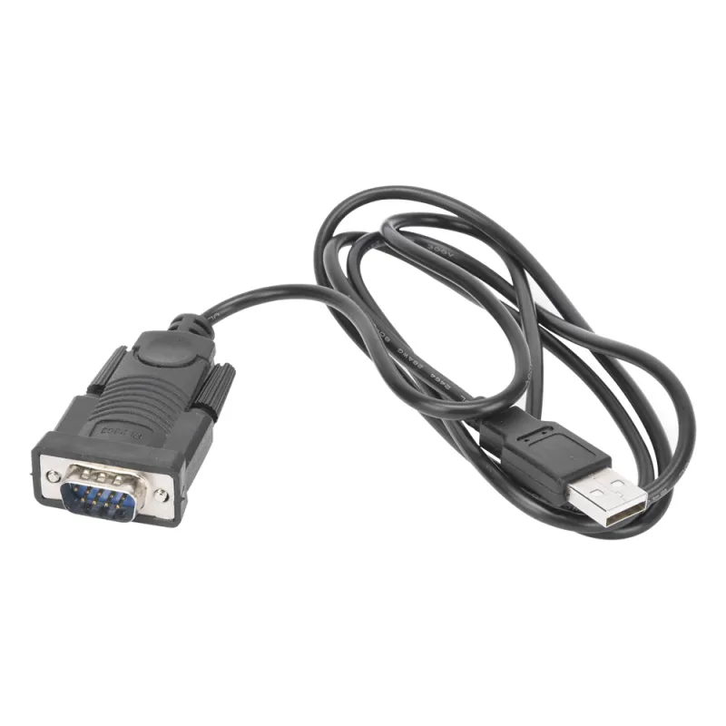Convertidor USB a Serial RS232 / Conector DB9 / Cable 1.5 m (4.9 ft) / Velocidad hasta 230 Kbps / Plug and Play / Driver Windows 7, 8, 10 y 11 / Programación de Radios y Equipos Seriales