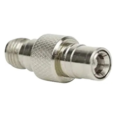 Adaptador en linea de conector SMA Hembra a SMB.