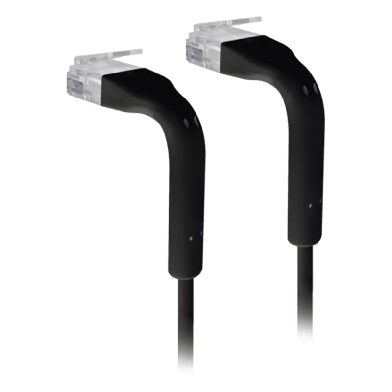 UniFi Ethernet Patch Cable Cat6 de 2 Metros (6.56 Pies), Color Negro