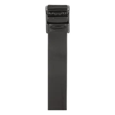 Cincho de Acero Inoxidable 316L con Recubrimiento en Nylon 11, 780 mm largo x 12.7mm ancho, Color Negro, Uso Interior/Exterior, Paquete de 50pz