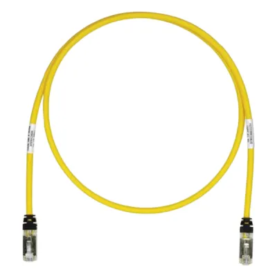Patch Cord Cat6A, Blindado S/FTP, CM/LS0H, 0.91 Metros (3 Pies), Color Amarillo