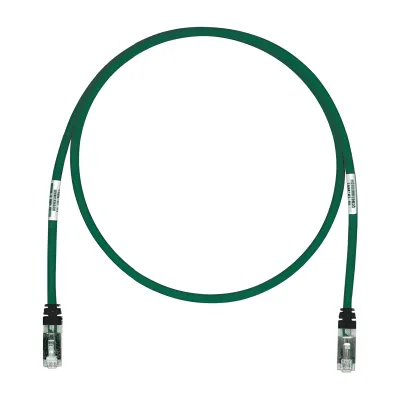 Patch Cord Cat6A, Blindado S/FTP, CM/LS0H, 1.52 Metros (5 Pies), Color Verde
