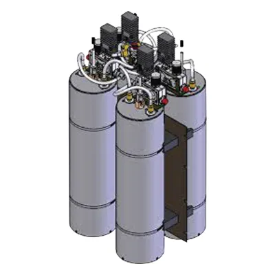 Combinador SINCLAIR, 4 Canales, 148-174 MHz, Cav. de 7", Montaje Rack 19", 125 Watt, N Hembras.