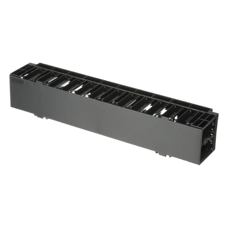 Organizador de Cables Horizontal NetManager, Sencillo (Solo Frontal), Para Rack de 19in, 2UR