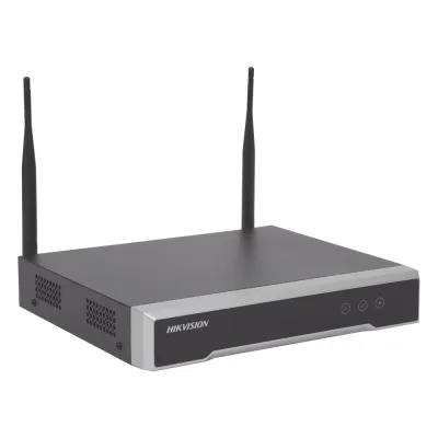 NVR 4 Megapixel / 8 canales IP / 1 Bahía de Disco Duro / 2 Antenas Wi-Fi / Salida de Vídeo Full HD