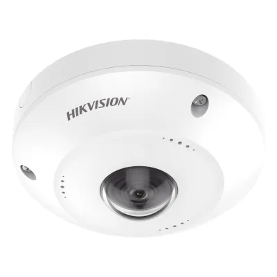 Fisheye IP 4 Megapixel / Panorámica 180° - 360° / Exterior IP67 / IK10 / PoE / Múltiples Vistas por iVMS-4200
