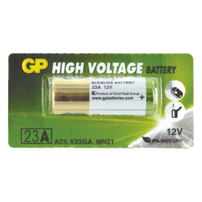 Batería Alcalina Gold Peak 12 V @ 23 Ah ( No recargable )