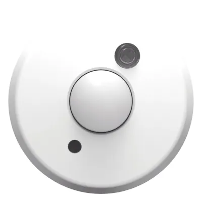 Sensor de ocupación PIR con medición de luz de día para montaje en luminaria o plafón, conexión de 2 hilos a módulos PowPak de control de luminaria