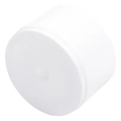 Tapón de Alta Resistencia con Anti UV para Postes de Cercos Eléctricos / 1" (25.4 mm) / Polipropileno Virgen / Color Blanco / Instalación por Presión
