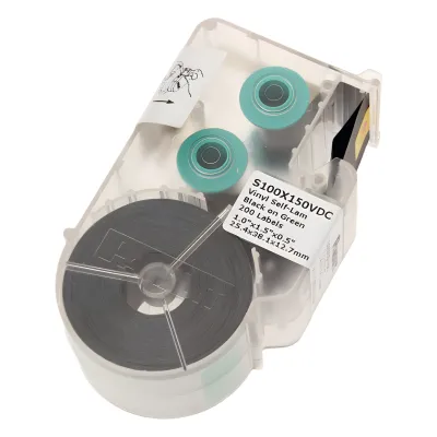 Casete de Etiqueta Auto-Laminada para Cableado de Redes de Cobre, Fibra Óptica o Eléctrico, 200 Etiquetas