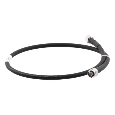 Jumper Ultra Flexible de baja pérdida para equipos inalámbricos hasta 7 GHz N-Macho a N-Macho 1 m
