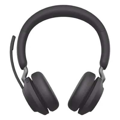 Jabra Evolve2 65, Auricular stereo versión UC con aislamiento de ruido activa, dongle USB-A indicador de ocupado (Busylight) (26599-989-999)
