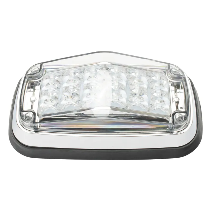 Luz de advertencia 8 X 4", Color Claro, IP67, SAE, Ideal para Ambulancias