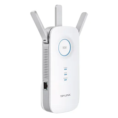 Repetidor / Extensor de Cobertura WiFi AC, 1750 Mbps, doble banda 2.4 GHz y 5 GHz, con 1 puerto 10/100/1000 Mbps, 3 antenas externas