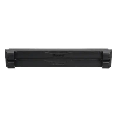 Tapa Ciega Estándar de 19in, Compatible con Racks con Rieles de Orificio Cuadrado, Instalación sin Herramienta, Plano, 2 UR, Color Negro
