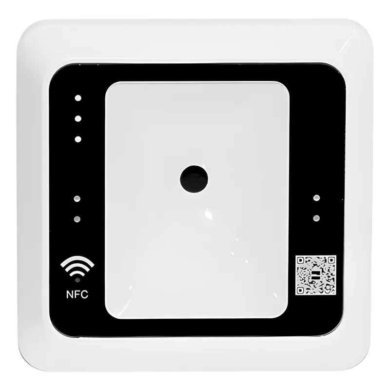 Lector QR con Salida Wiegand y lector de tarjetas MIFARE®
