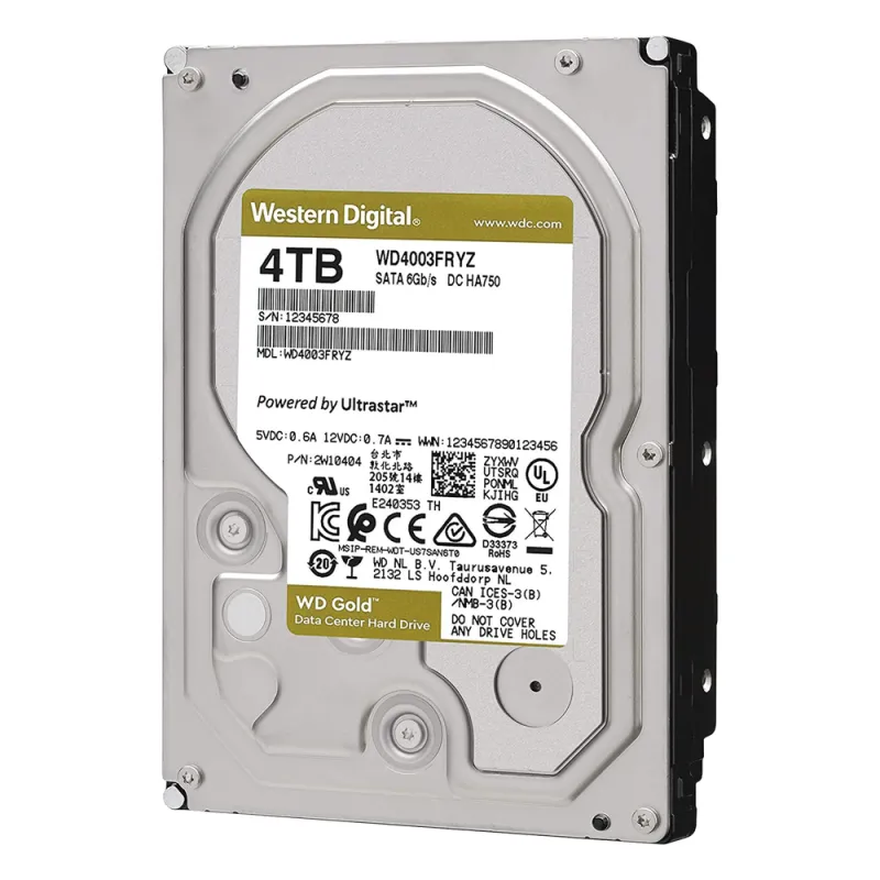 Disco Duro Enterprise 4TB WD GOLD