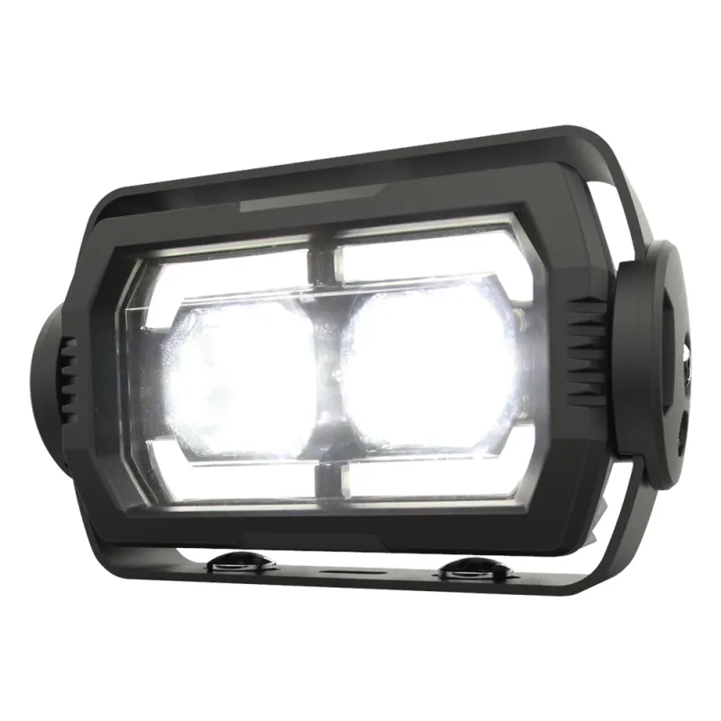 Luz de trabajo de uso rudo, con luz diurna (DLR), 1600 lúmenes, multifuncional